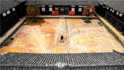 鸭田战斗指挥所四合院内院
