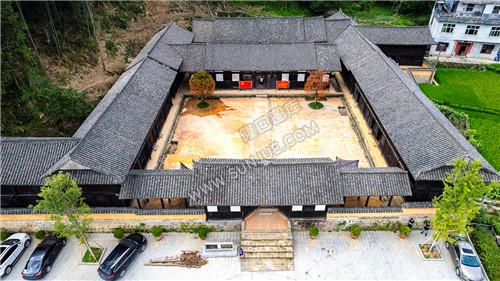 俯瞰鸭田战斗指挥所