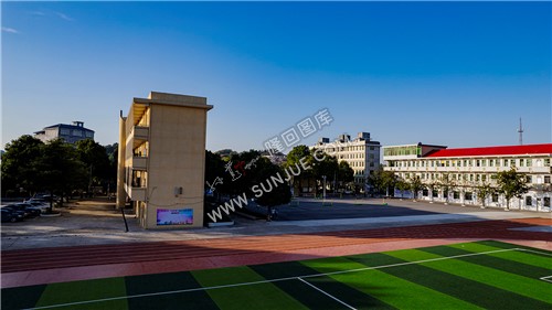 校园内环境-三阁司中学