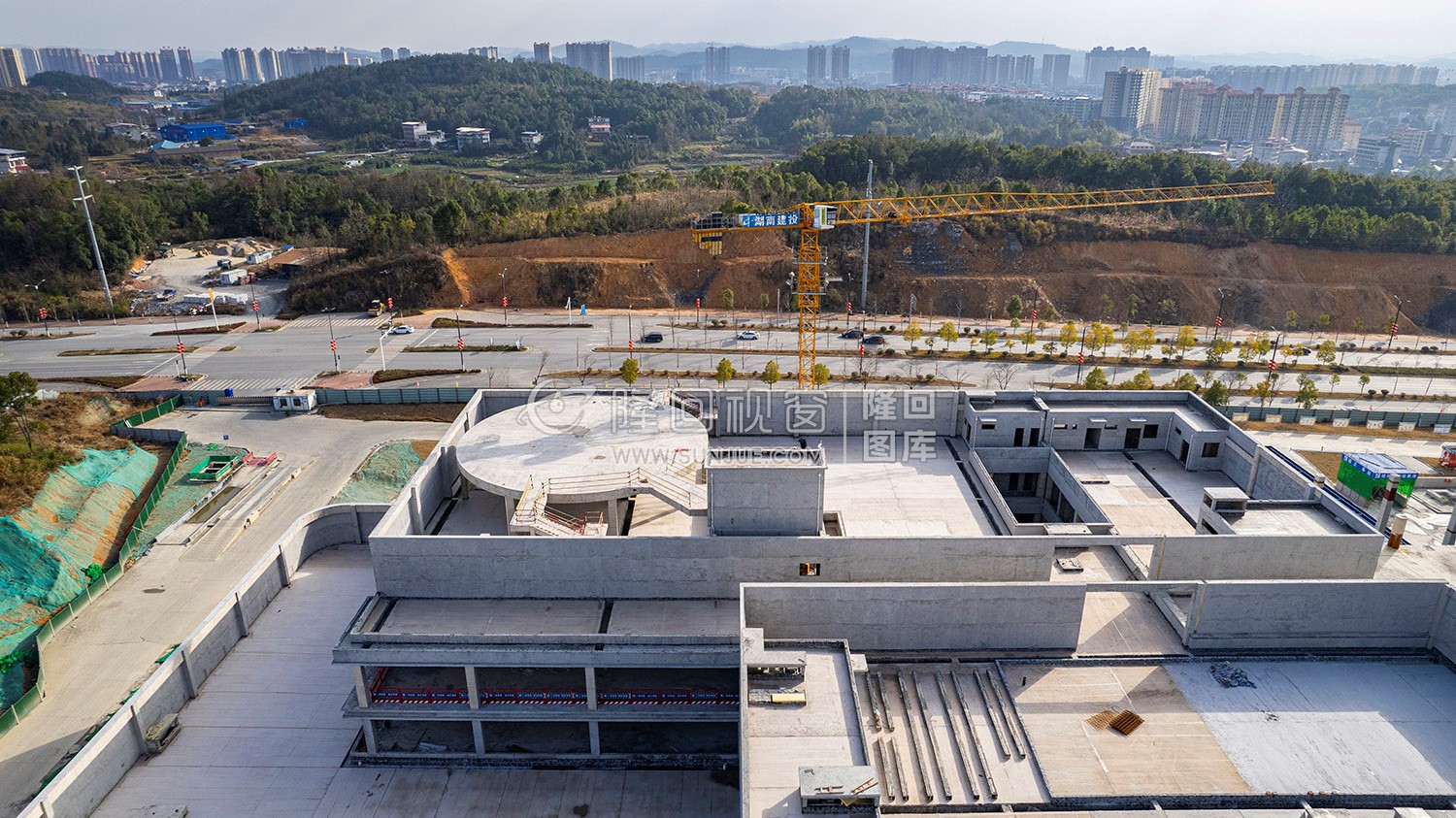 医疗直升机停机坪-隆回县人民医院城北数字化新院