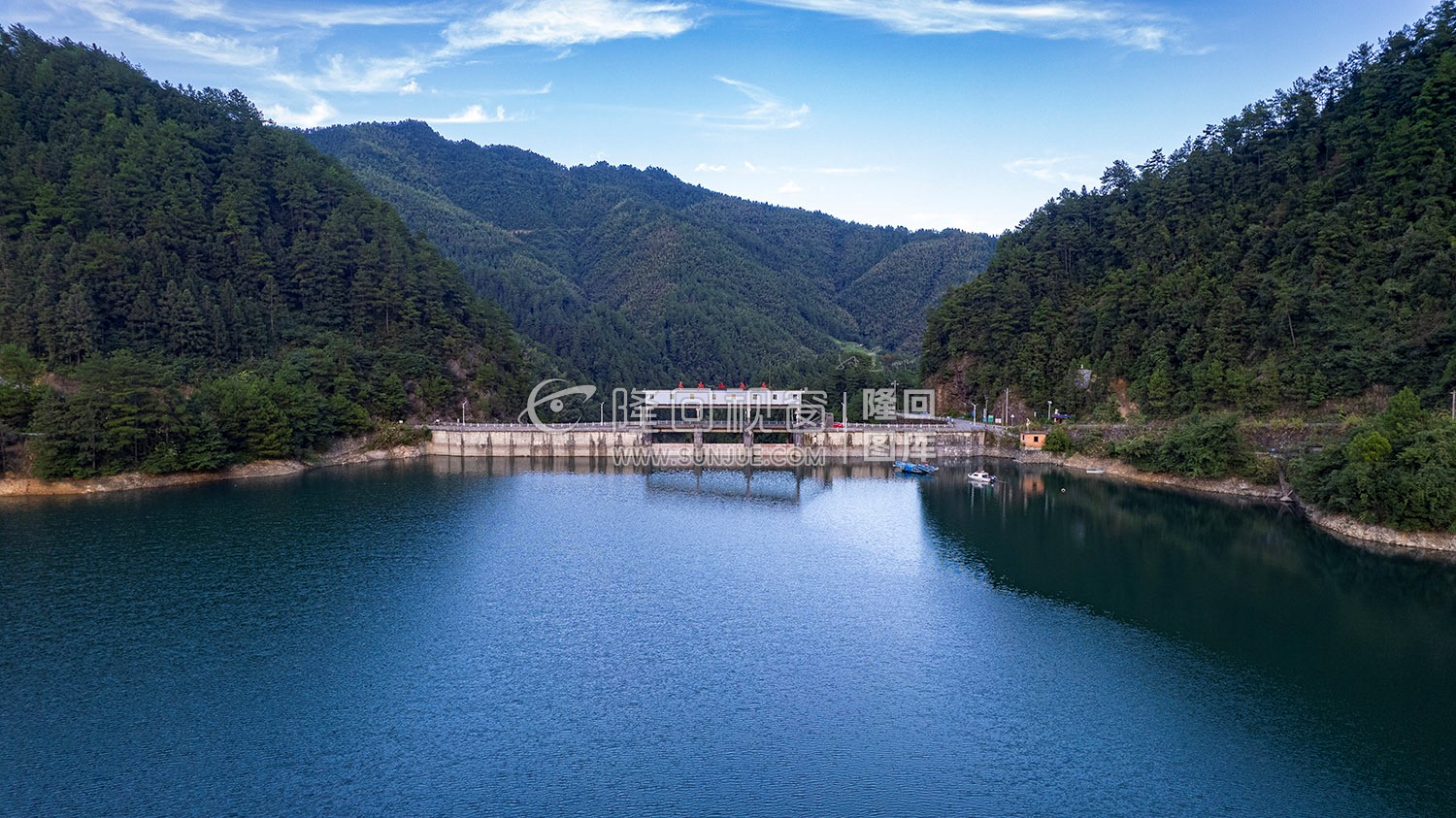 水库大坝-木瓜山水库-隆回县大水田乡
