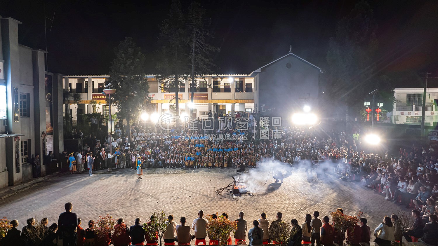 篝火晚会-隆回草原学校2024年六一文艺汇演，美在草原 ·爱满瑶乡