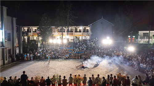 篝火晚会-隆回草原学校2024年六一文艺汇演，美在草原 ·爱满瑶乡