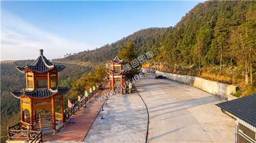 东山禅院停车坪与观光走廊