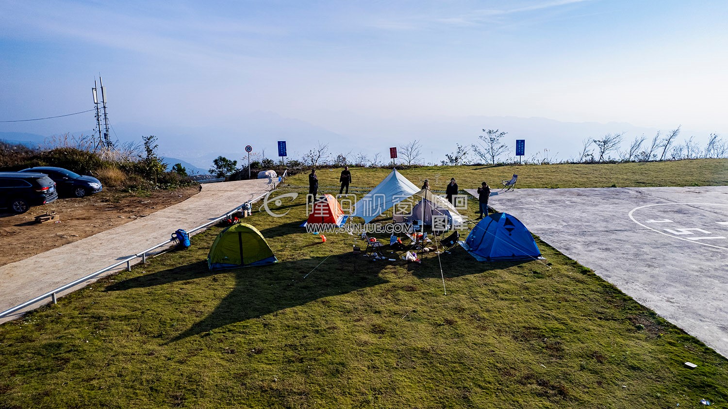 大东山露营_隆回大东山滑翔基地