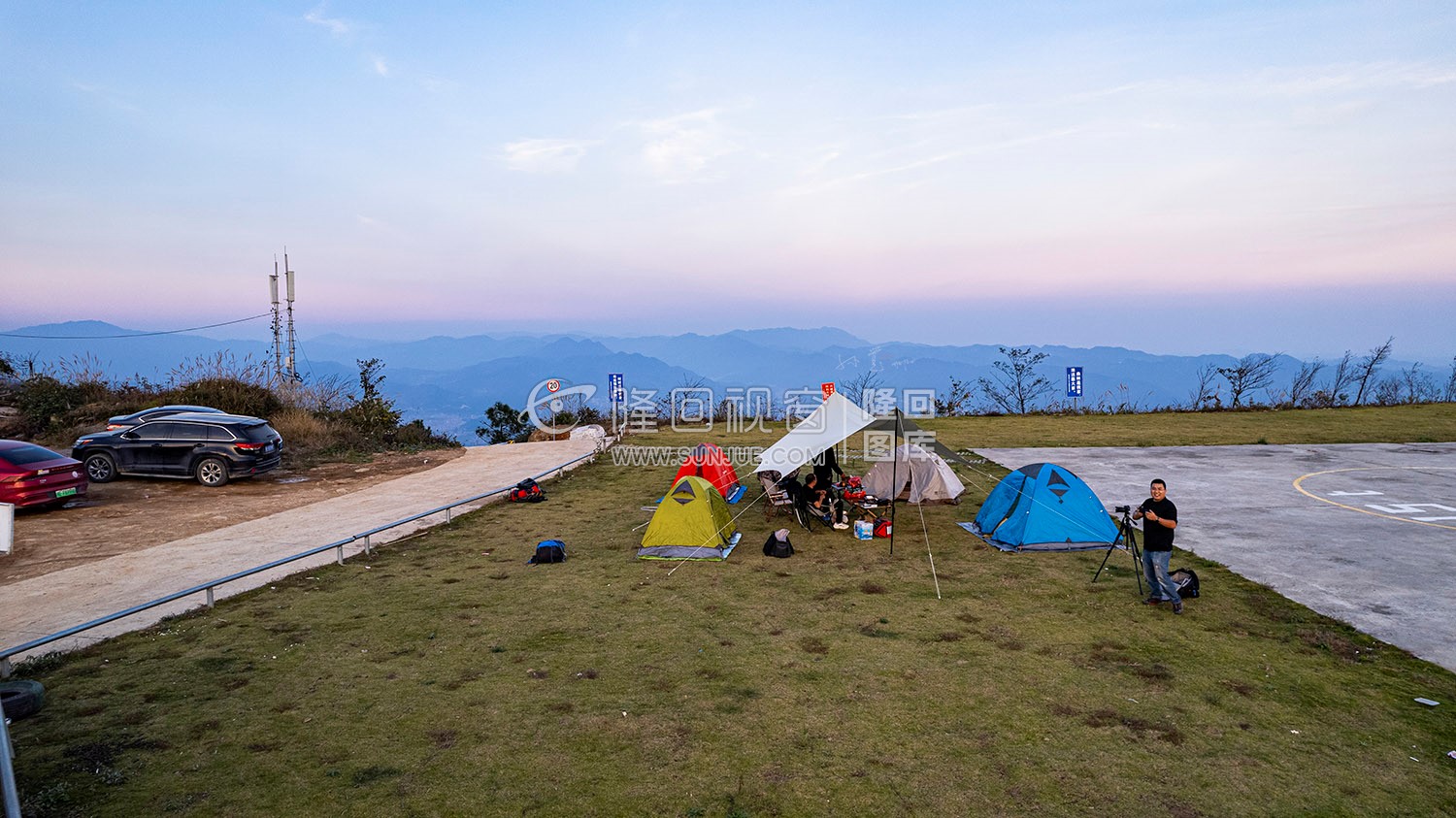 大东山露营_隆回大东山滑翔基地