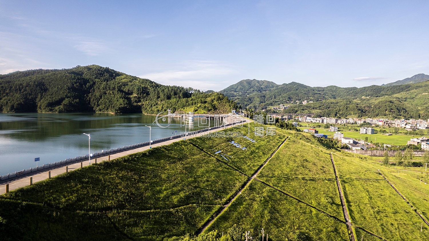 隆回六都寨水库-魏源湖