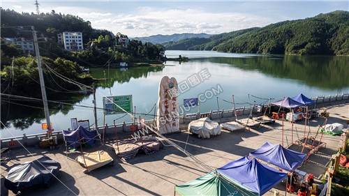 隆回六都寨水库-魏源湖