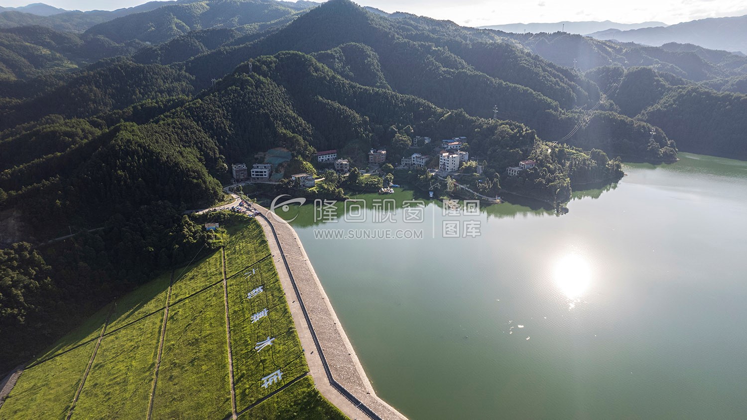 隆回六都寨水库-魏源湖