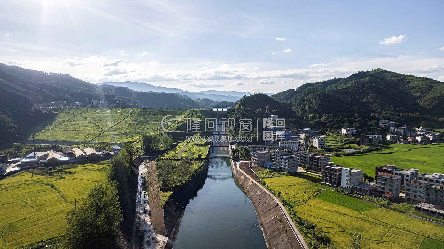 隆回六都寨水库-魏源湖