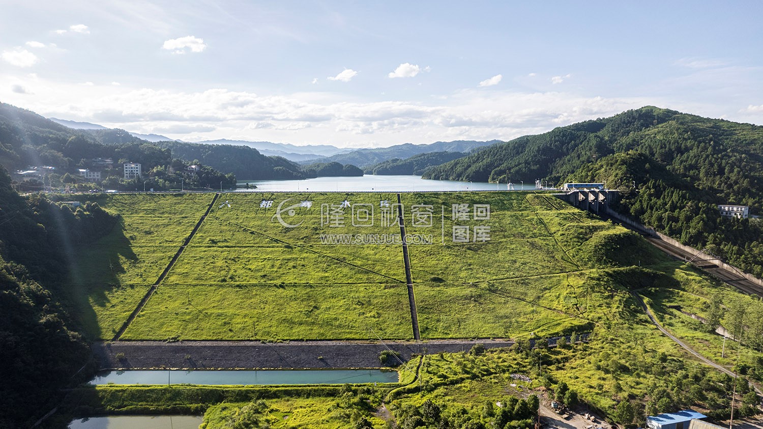 隆回六都寨水库-魏源湖