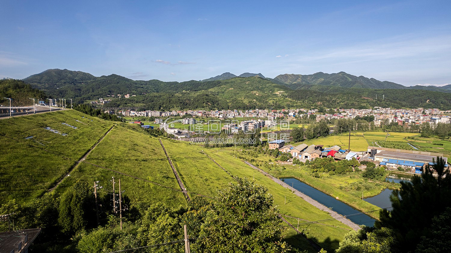 隆回六都寨水库-魏源湖