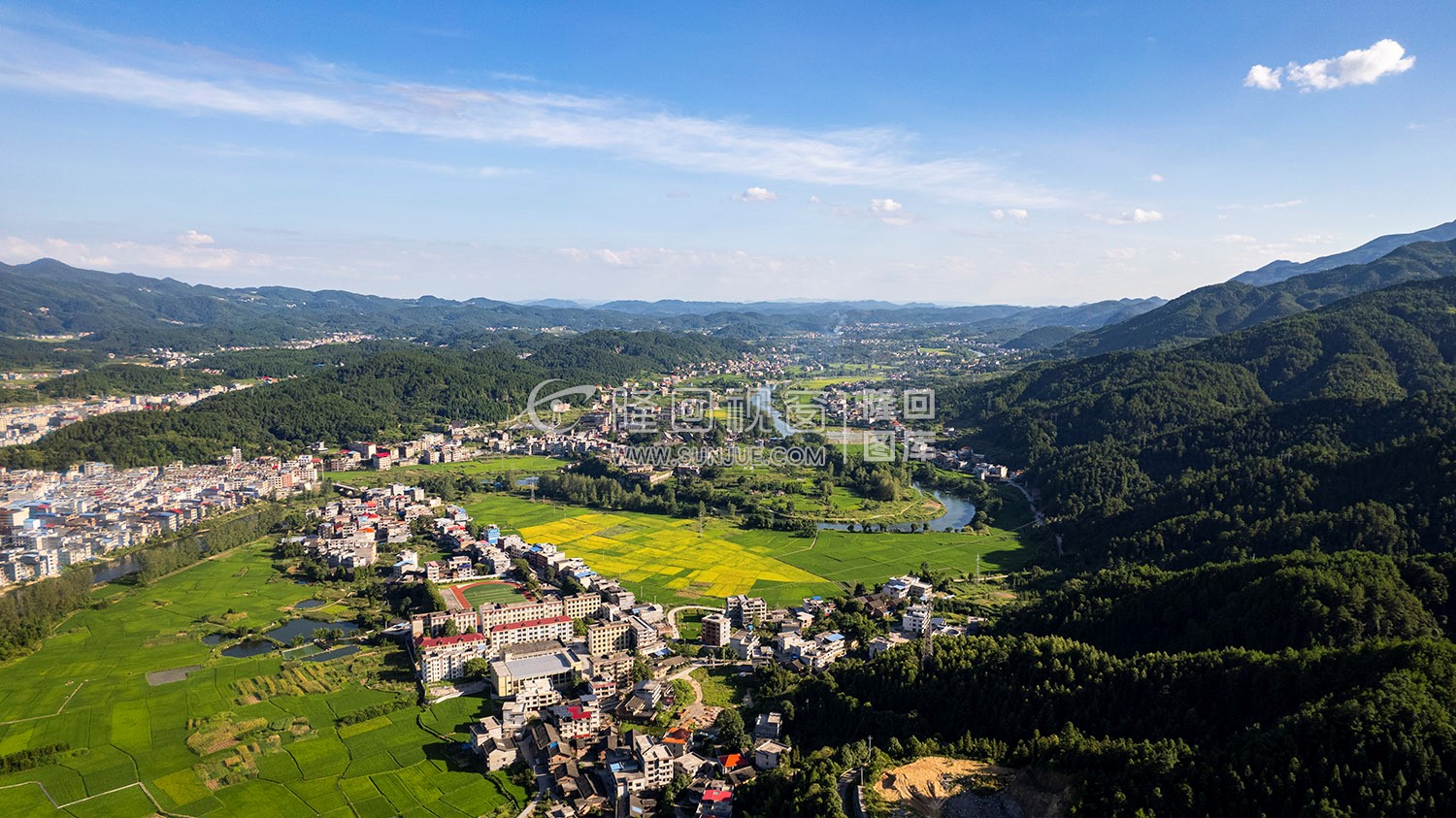 隆回六都寨水库-魏源湖