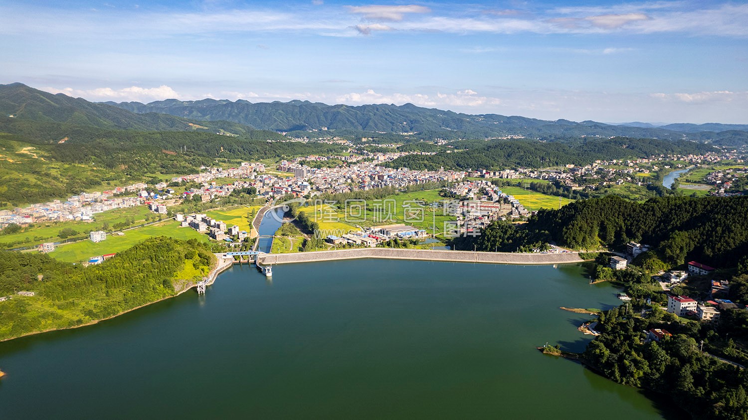 隆回六都寨水库-魏源湖