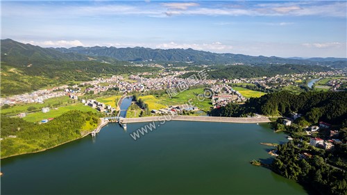 隆回六都寨水库-魏源湖