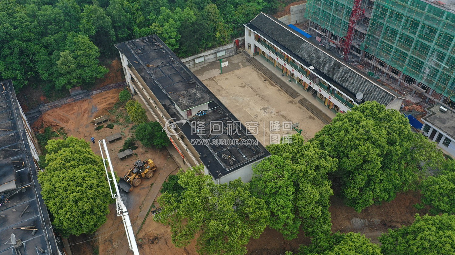 五里中学-改造中的五里学校