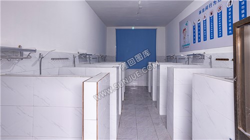 学生澡堂-淋浴房-长铺中学
