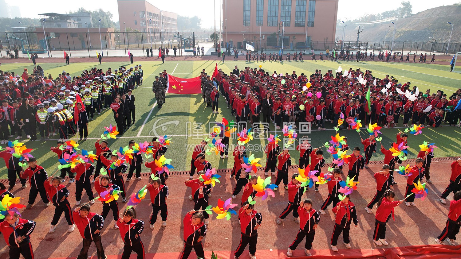 隆回芙蓉学校2024冬季运动会