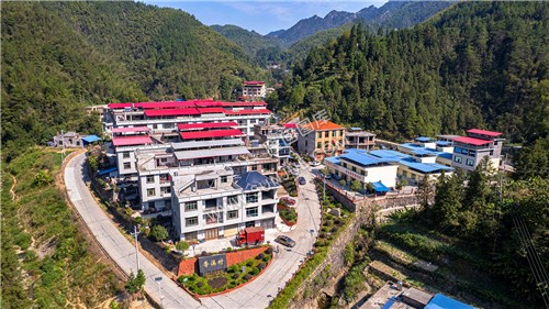 香溪村村落航拍