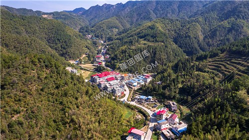 香溪村村落航拍