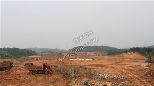 隆回高铁站-线路开挖工地实拍