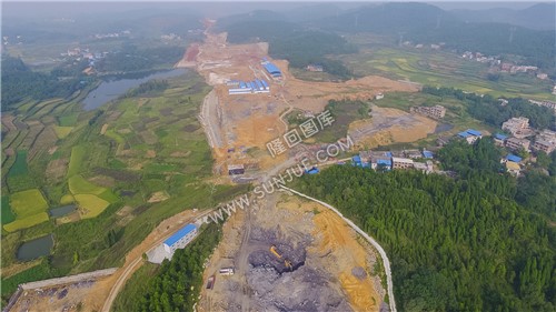 隆回高铁站-建设中实拍