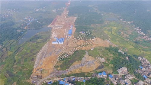 隆回高铁站-建设中实拍