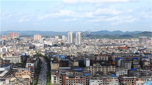 桃洪中路-隆回县城-赧水河岸两边