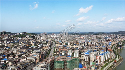 主城区-隆回县城-赧水河岸两边