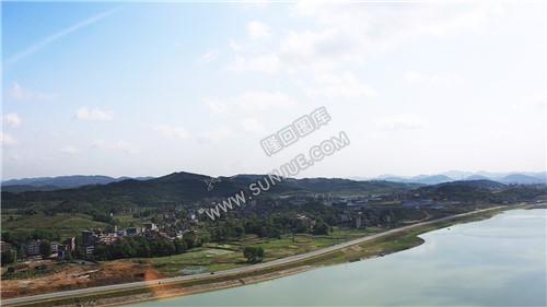 城南片区-隆回县城-赧水河岸两边