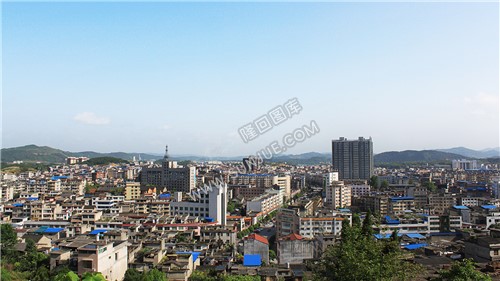 隆回县城-赧水河岸两边