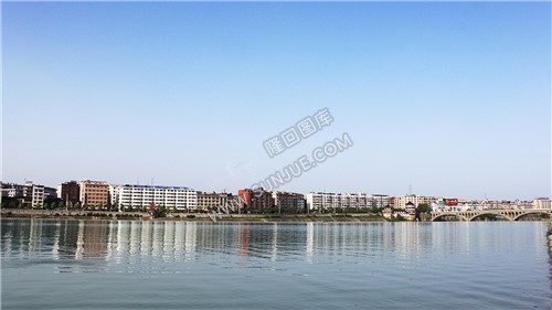 隆回县城-赧水河岸两边