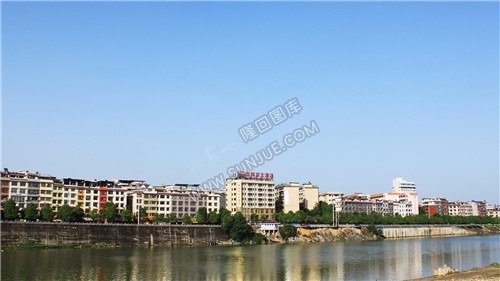 隆回县城-赧水河岸两边