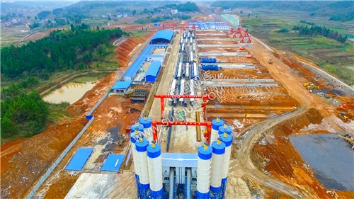 隆回高铁站-隆回制梁场-建设中的隆回火车站