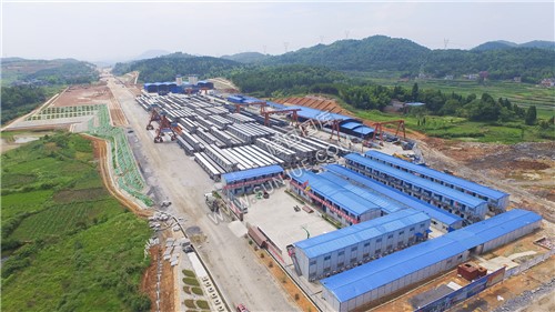 隆回高铁站-建设中实拍