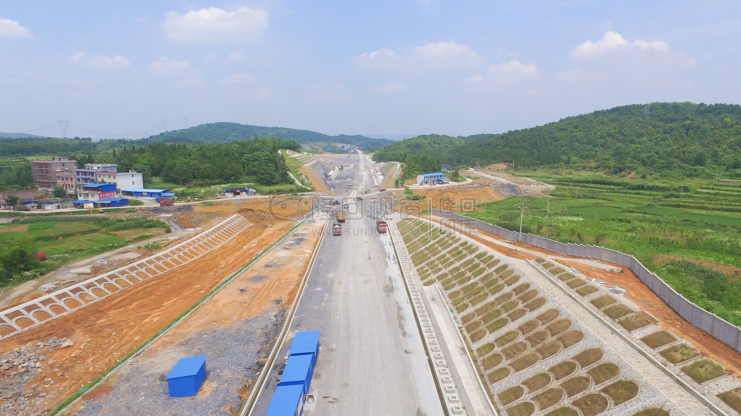 隆回高铁站-建设中实拍