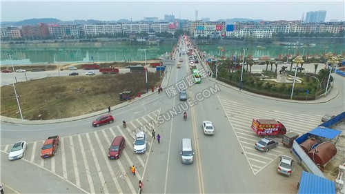 隆回大桥桥头南-隆回县城-2017年春节期间