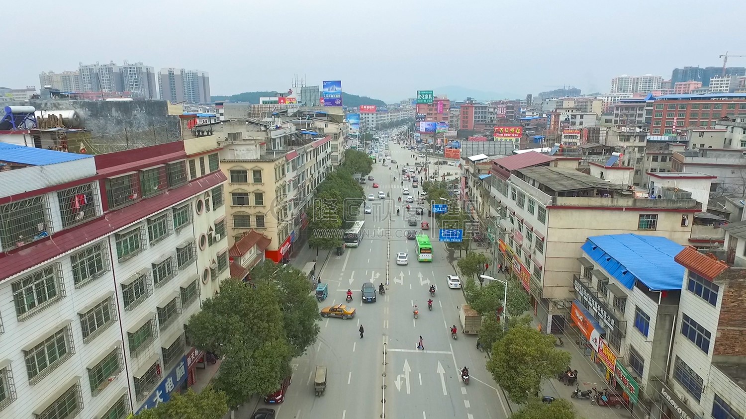 果品市场-桃洪中路-隆回县城-2017年春节期间