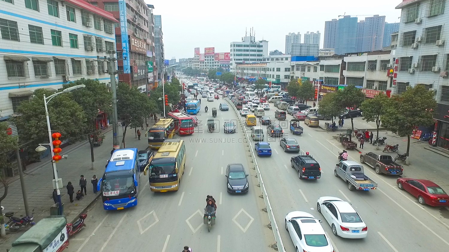 隆回总站出口-隆回县城-2017年春节期间