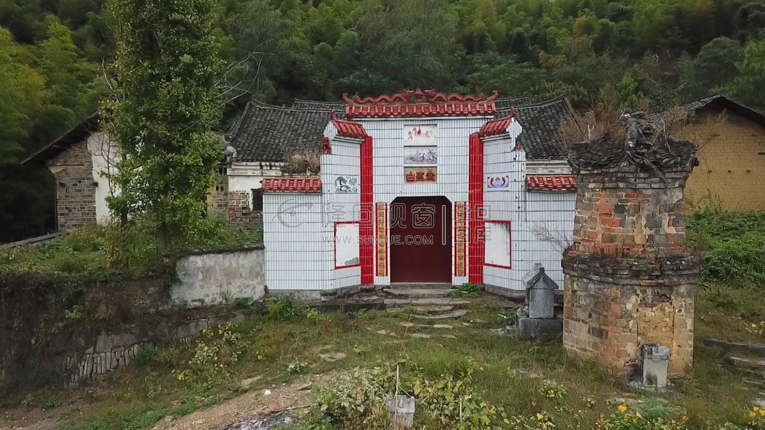 白莲堂，藏于滩头古镇大山深处的百年古寺，四百年历史