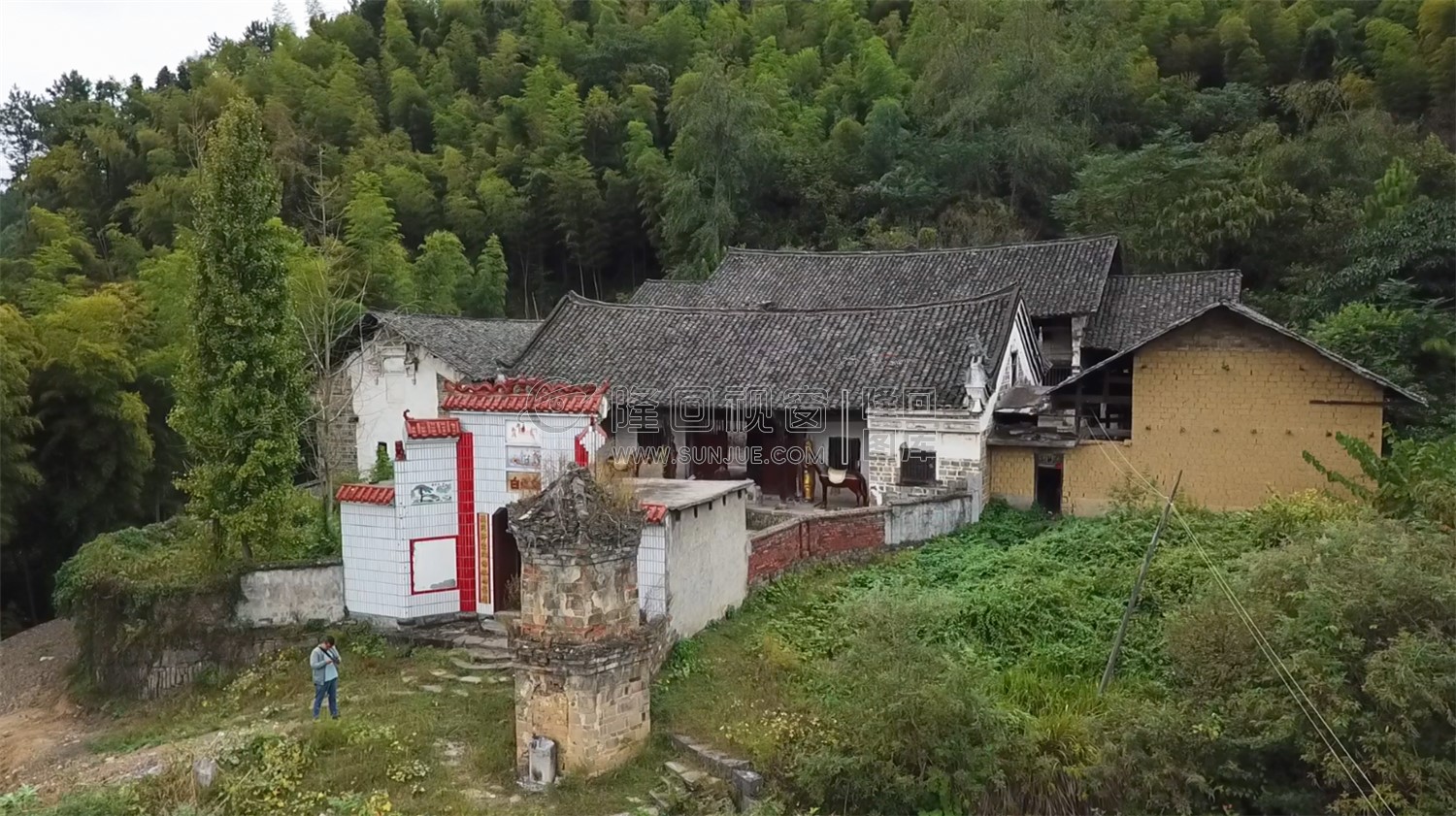 白莲堂，藏于滩头古镇大山深处的百年古寺，四百年历史