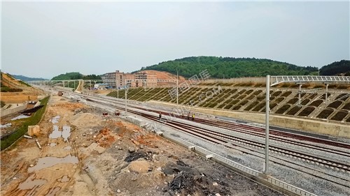 隆回高铁站-建设中实拍-主楼已经修建