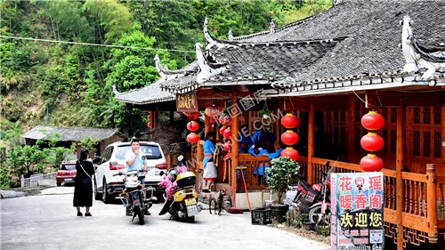 隆回旺溪村村落一角