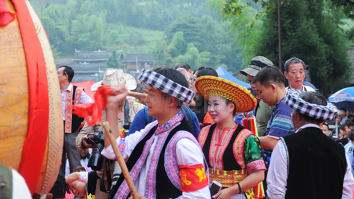 隆回旺溪村，旺溪瀑布