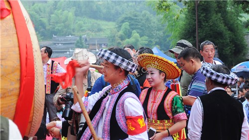 隆回旺溪村，旺溪瀑布