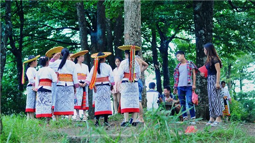 崇木凼-古树林隆回旺溪村，旺溪瀑布