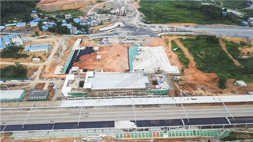 隆回高铁站-建设中实拍