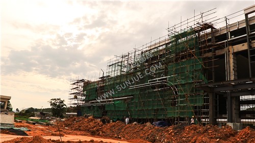 主体大楼-隆回高铁站-建设中实拍-候车大厅装修中