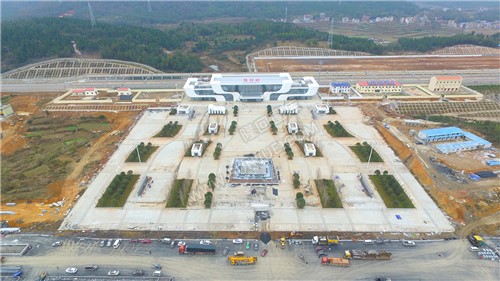 隆回高铁站-整体完成马上开业