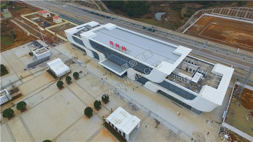 隆回高铁站-整体完成马上开业